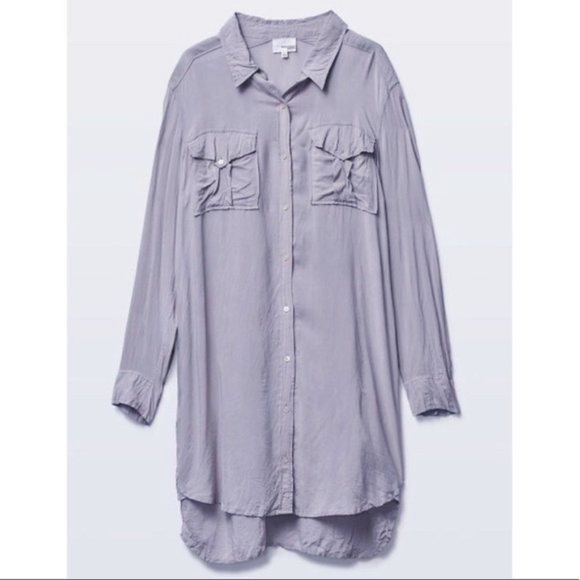 Aritzia Dresses & Skirts - Aritzia Wilfred Veronica Crinkle Dress